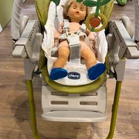 Seggiolone Chicco Polly Magic 3 in 1 - verde lime