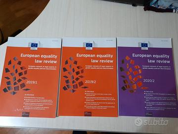 3 Libri European Equality Law Review Commissione E