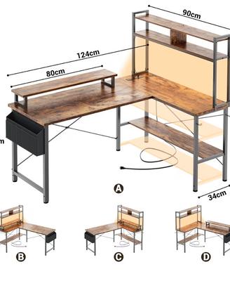 Nuova Scrivania da Gaming e Studio