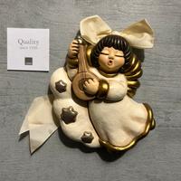 Thun - angelo da parete con mandolino