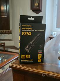 Nitecore P27iX 5000 Lumen — nuova, sigillata