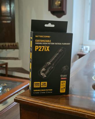 Nitecore P27iX 5000 Lumen — nuova, sigillata