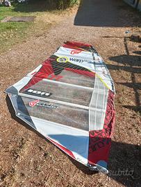 vela windsurf North sail warp f2015  7.7