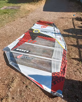 vela windsurf North sail warp f2015  7.7