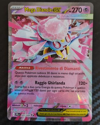 Pokemon Mega Diancie ex 041/094 PFL Fiamme Spettra