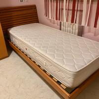 Struttura letto singolo + materasso