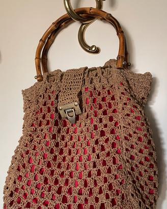 Borsa vintage anni 50-60 - fatta a mano