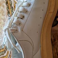 Sneakers McQueen bianche in pelle di
vitello nr 39