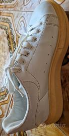 Sneakers McQueen bianche in pelle di
vitello nr 39