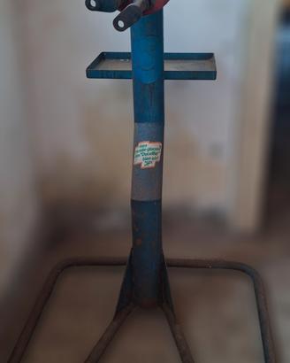 Cavalletto supporto motore vintage anni '60/'70 
