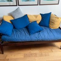 ANTICHITA'- LETTO GENOVESE META' 1800