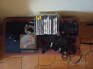 Ps3 Originale - 7 controller - cavi - 14 giochi