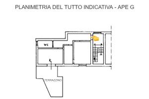 Appartamento di 2 Vani ed Accessori con Terrazzino