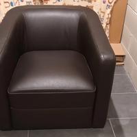 Poltrona pelle seminuova - Poltrone Sofà 