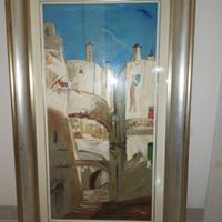 quadro: vicoletto di Ostuni