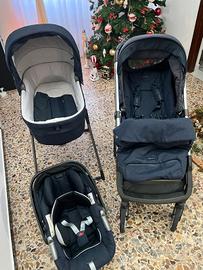 set trio Inglesina aptica e culla next 2 magic