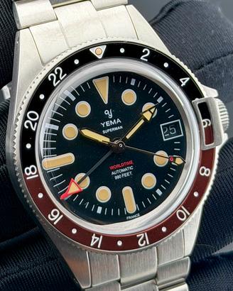 Yema Superman Worldtime GMT - Nuovo pellicole