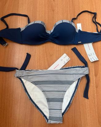 Triumph Costume da Mare righe Blu /Bianco Tg 42B