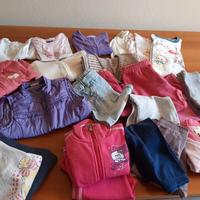 Lotto stock abbigliamento bambina 12 mesi