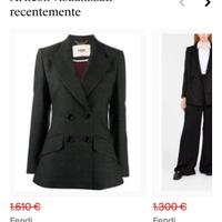 completo Fendi nero anni 90