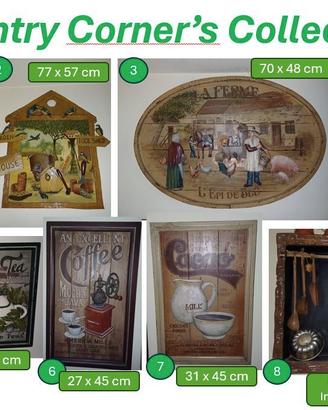 Quadri - Collezione Country Corner