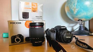 Pentax Ks-2 + obiettivo Kit 18-50/obiettivo 16-85