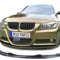 SPOILER LIP BMW E90 E91 05-08 LOOK M NERO LUCIDO