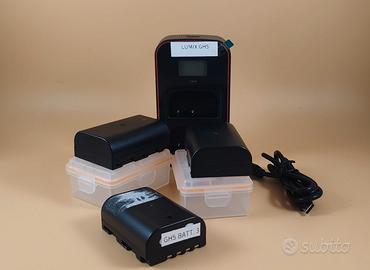 Kit Caricabatterie Doppio Newmowa + 3 Batterie