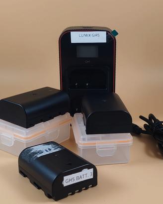 Kit Caricabatterie Doppio Newmowa + 3 Batterie