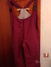 Salopette uomo sci puro cotone tg.62