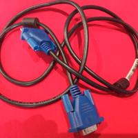 Cavo Cavo connettore monitor VGA a VGA 1.5 metri