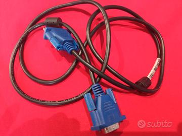 Cavo Cavo connettore monitor VGA a VGA 1.5 metri