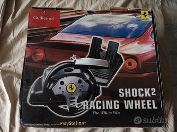 Volante e pedaliera Guillemot - Ferrari per PS1