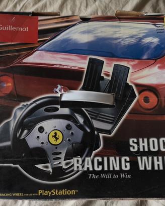 Volante e pedaliera Guillemot - Ferrari per PS1