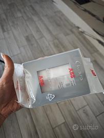 Placche ABB modello Chiara, colore grigio
