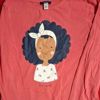 T-shirt bimba con stampa