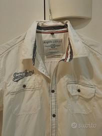 Camicia Angelo Litrico Uomo Slim Fit L 41/42