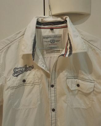 Camicia Angelo Litrico Uomo Slim Fit L 41/42