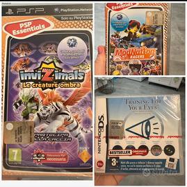 Set 3 giochi (2 psp e 1 nintendo ds)