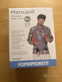 Marsupio Foppapedretti Marsupi8 blu jeans nuovo