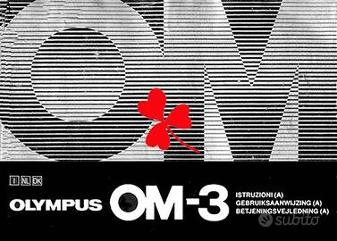 Manuale Istruzioni Olympus OM3