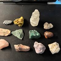Lotto 12 Minerali e Cristalli  da collezionismo