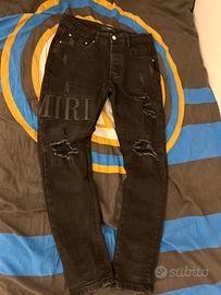 jeans amiri neri