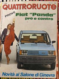 Quattroruote anno 1980 Fiat Panda