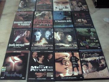 DVD originali thriller come nuovi