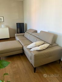 Divano in pelle Calia