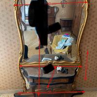 Specchiera stile chippedale