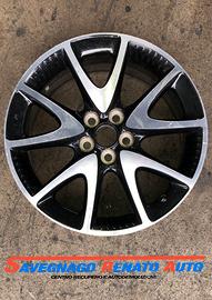 1 CERCHIO in lega 17 POLLICI TOYOTA YARIS HYBRID 