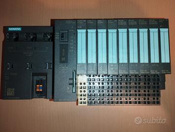 PLC Siemens ET200S CPU IM151-8 + Moduli I/O