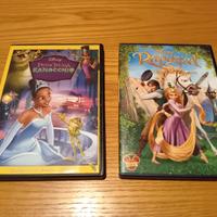 DVD Disney Rapunzel e La Principessa e il ranocchi